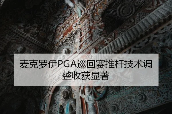 麦克罗伊PGA巡回赛推杆技术调整收获显著